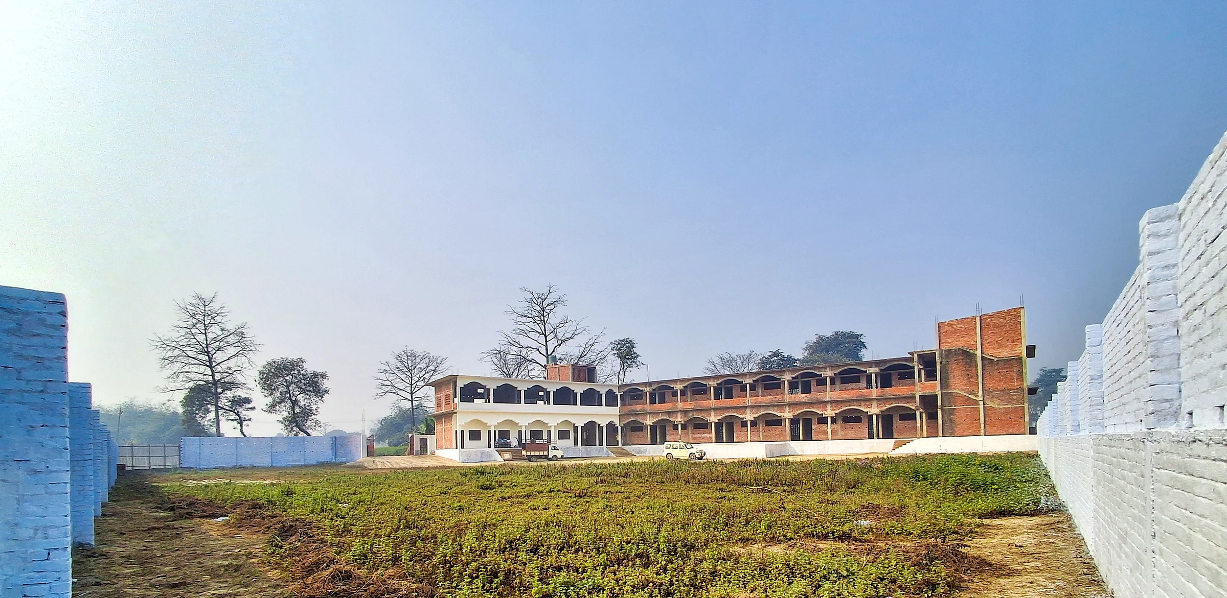 Shri Sitaram School campus and students